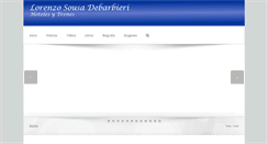 Desktop Screenshot of lorenzosousa.org